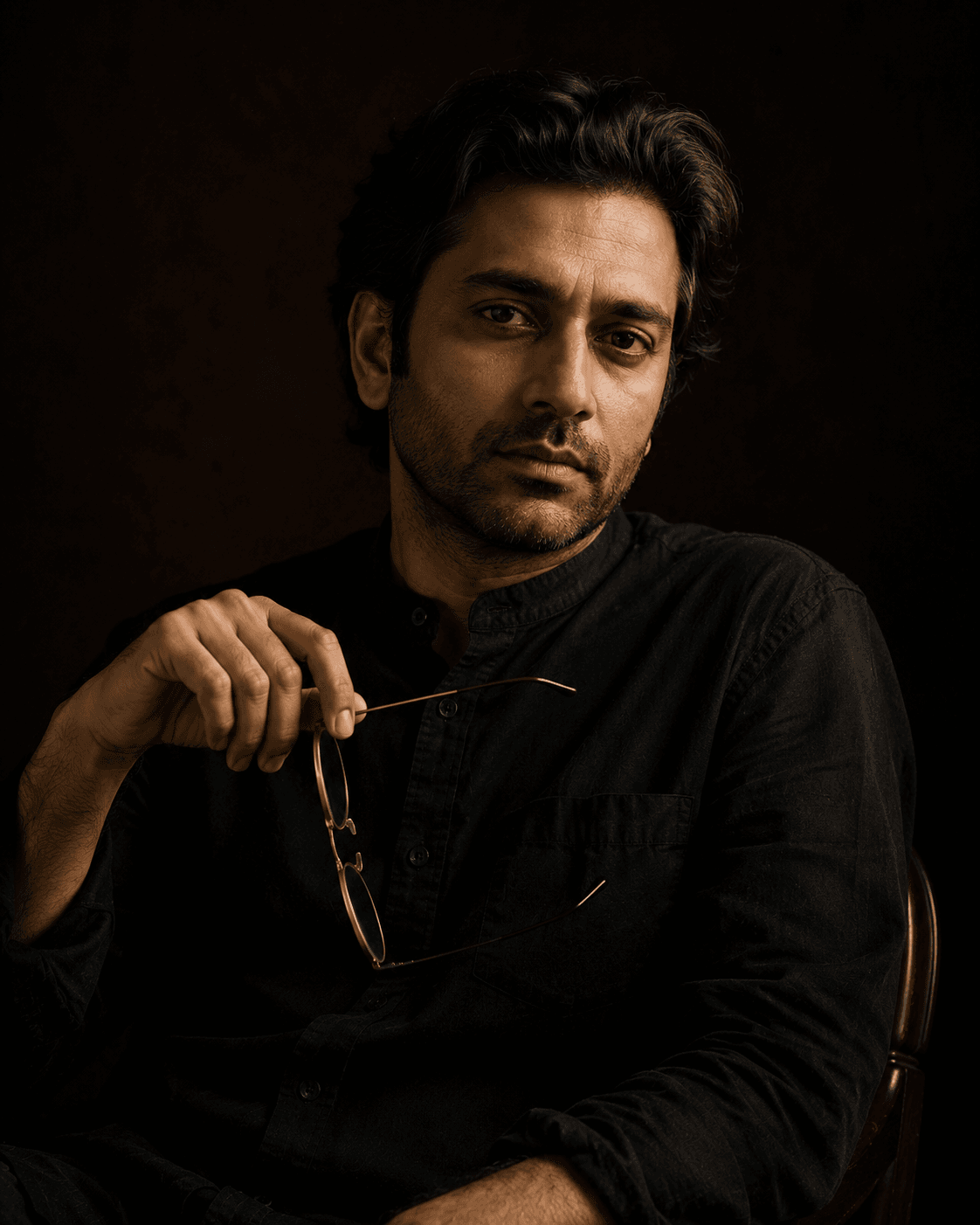 Portrait of Vikram Joshi, Sopciaga Curator