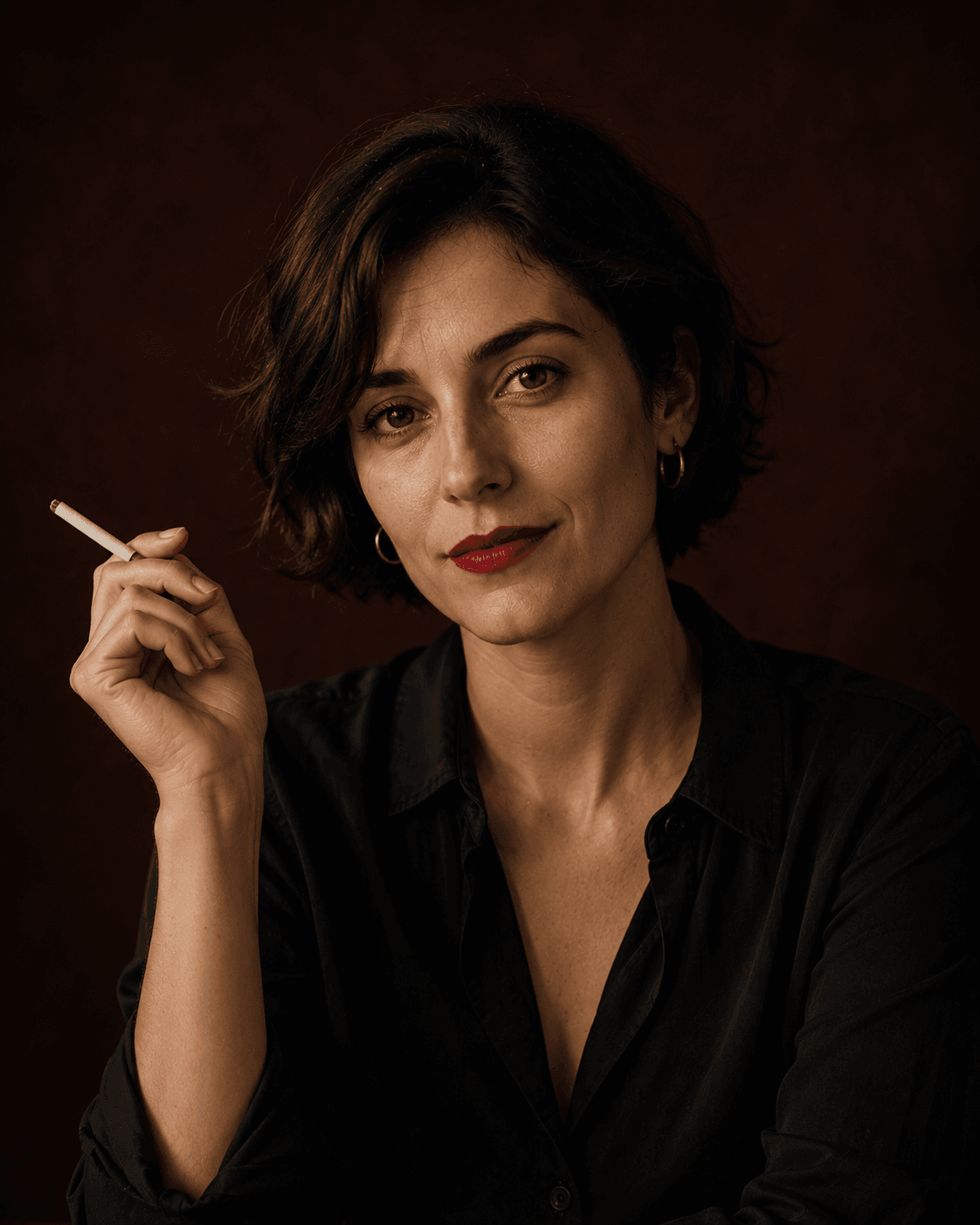 Portrait of Léa Mercier, Sopciaga Curator